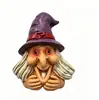 Adesivo de Parede Fantasma Abóbora de Halloween Ornamento Artesanato em Resina Decorações de Atmosfera de Festa Crânio Bruxa Gato