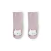 Calcetines de Media Caña para Niños Tendencia Primavera y Otoño Doble Aguja Estampados Muñeca Calcetines para Bebé Recién Nacido Bebé Antideslizantes Calcetines de Piso