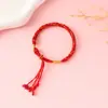 Accesorios para el Festival del Bote del Dragón Bolsitas Perfumadas Bordado Hecho a Mano DIY Tejido de Cuerda de Cinco Colores Zongzi Estilo Antiguo Hojas Iridescentes Accesorios Venta al por Mayor