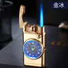 [Em Estoque para Entrega Rápida] Isqueiro Relógio de Metal, Presente Masculino, Isqueiro à Prova de Vento, Isqueiro Personalizado Popular