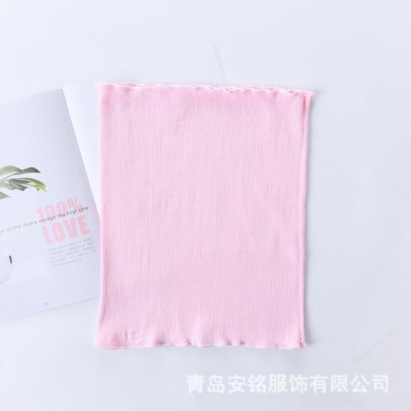 棉毛加宽粉色35