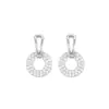 Pendientes para Mujer Frescos, Dulces, Ligeros y de Lujo, Exquisitos, Compactos, de Gama Alta, Personalizados, Versátiles, Pendientes Completos de Diamante al por Mayor