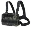 Esportes ao Ar Livre Fãs Militares Bolsa de Peito Portátil Masculina Bolsa Transversal Ciclismo Montanhismo Pesca Impermeável e Resistente ao Desgaste Bolsa de Peito Multifuncional