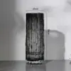 Jarrón de Vidrio Hidropónico Glaciar Nórdico de Moda Pieza Decorativa Hecha a Mano Estilo Lujo Ligero para Sala de Estar Mesa de Comedor Arreglo Floral Estilo Ins Gama Alta