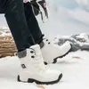 2025 Nuevos Zapatos de Nieve para Hombre de Invierno Botas de Nieve Cálidas de Caña Alta para Pareja Deportivas para Mujer de Moda Código Nuevo Goma