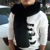 Bufanda de Piel Estilo Coreano para Hombres y Mujeres Otoño e Invierno Espesa Larga Imitación de Piel de Conejo Chal Doble Uso AliExpress Bufanda Cálida