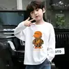 Camiseta Tendência Bonita Fashionável Manga Longa para Meninos Temporada Primavera Outono 2026 Estilo Coreano Infantil Bebê Desenho Algodão Puro Camada de Base Top T