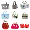 Bolsa de fieltro con cinta personalizada, Bolso inspirador moderno y de moda, Bolso de mano de fieltro para exámenes, Personalización de bolso de mano para publicidad comercial