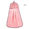 H784 toalha de pendurar em fleece coral toalha espessa para lavar louça toalha absorvente de cozinha pano para lavar louça sem fiapos