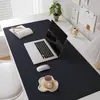 Mouse pad liso, tapete extra grande para mesa de computador, adequado para estações de trabalho de escritório, desktops, notebooks e teclados, tamanho grande, com toque premium