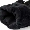 Luvas de Couro Novas para Outono e Inverno Femininas Inverno Novo Forradas com Lã Espessadas para Ciclismo ao Ar Livre Quentes Resistentes ao Vento Frio Onda de Frio Temperamento