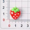 Color perla transparente fruta simulación fresa accesorios para joyería diy vaso de agua funda para teléfono móvil parche de resina venta al por mayor