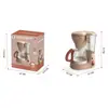 Casa de Juegos Eléctrica para Niños Transfronteriza Pequeños Electrodomésticos Mini Lavadora Café Pan Cocina Dispensador de Agua Juguetes