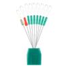 Feijão Espacial de Silicone Preto Poço Selvagem Pesca 7 2 Anti-Enredamento Feijão Acessórios de Pesca Cilíndrico Transparente Água Verde Feijão Espacial Competitivo