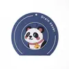 Drenaje de piso de baño Panda 2 en 1 cubierta antiolor almohadilla de silicona tapón antiolor para alcantarilla pegatina para drenaje de piso de baño