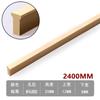 Han Ding Lujo Ligero Simple Extendido Aleación de Aluminio 2.7m Manija de Puerta de Gabinete Dorada Forma de T Larga Manija de Puerta de Gabinete de Cajón