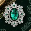 Broche de búho de diamantes de gran venta transfronteriza, estilo vintage para mujer, con ramillete de animal y broche de traje de cervatillo de diamantes.