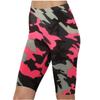 Pantalones de Ciclismo Estampados de Cinco Puntos Transfronterizos Elásticos Ajustados Yoga Shorts de Seguridad Estampado de Leopardo Europeos y Americanos Tallas Grandes Leggings para Mujer