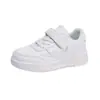 Sapatos para Meninos, Tênis Esportivos Infantis, Novo Estilo Primavera e Outono 2026 Campus Impermeável Antiderrapante Sapatos Brancos, Tênis Infantis de Tamanho Médio e Grande