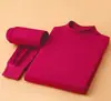 Conjunto de Ropa de Otoño de Algodón Puro para Mujeres de Mediana Edad y Mayores, Conjunto de Ropa Interior Térmica de Algodón, Ropa Caliente para Madres, Venta al por Mayor