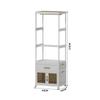Armario Infantil sin Instalación para Hogar, Dormitorio, Ropa de Bebé, Taquilla de Almacenamiento, Ropa de Bebé, Armario Pequeño Simple