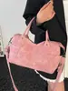 Bolsa de Gran Capacidad para Viajes Diarios, Informal y Versátil, de Hombro Único Texturizada, Nuevo Modelo 2026, Bolso Cruzado para Equipaje, Bolso de Mano para Mujer