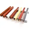Fabricante de Materiais de Construção Tubo Quadrado de Alumínio Teto Imitação de Madeira Liga de Alumínio Tubo Quadrado Decoração de Teto Interno Material de Divisória de Fachada Cortina