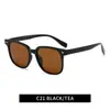 Nuevas Gafas de Sol de Alta Gama para Mujer en Stock, Gafas de Sol de Moda Estilo Callejero, Polarizadas Anti-UV Tr UV400