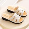Nuevas Chanclas de Verano 2026 para Mujer para Uso en Exteriores, Sandalias Antideslizantes de Suela Gruesa para Mujer, Chanclas Casuales de Tacón Medio, Venta al por Mayor desde Supermercados
