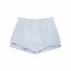 Venta Rápida Transfronterizo Tong Artículo Caliente 2026 Primavera Nuevo Cuello Cuadrado Botones Chaqueta Top Falso Dos Piezas Pantalones Cortos de Línea A