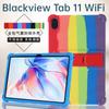 Funda de cuero de silicona compatible con Blackview Tab11 WiFi, funda protectora resistente a caídas para tableta y computadora, funda blanda con soporte.