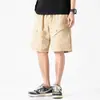 Shorts de Trabajo Funcionales de Verano para Hombre de Secado Rápido, Tendencia Nacional, Por Encima de la Rodilla, Casual, Versátil, Holgado, de Marca de Moda, Shorts de Playa