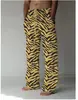 Camiseta Masculina de Verão com Estampa de Tigre 3D, Solta, Confortável e Respirável - Direto da Fábrica
