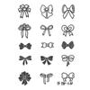 Pegatinas de tatuaje de jugo de hierbas, patrón pequeño, semipermanentes, para hombres, impermeables, a prueba de sudor, no reflectantes, pegatinas de alta calidad para nichos de dedos