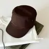 Novo Boné de Baseball Estilo Coreano, Chapéu de Cavaleiro Preto Retrô Versátil de Aba Reta, Chapéu Estiloso com Proteção Solar para Mulheres