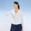 Chaqueta Deportiva de Verano para Exteriores UPF50+ Ropa de Yoga Ropa Amigable con la Piel Hilo Original Seda Helada Ropa de Protección Solar para Mujer Hecho a Medida