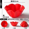Vajilla Xiangyuan Meimian Tazón Creativo para Guarniciones Brochetas Encaje Tazón para Verduras Autoservicio Giratorio Olla Pequeña Giratoria para Verduras
