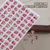 Novos Acessórios para Nail Art de Ovo de Pomba de Cristal K9 Sem Base, Strass para Unhas Brilhantes de Luxo Leve