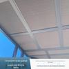 Cortina de Sombra para Solário Sombreador Elétrico Sombreador Completo Isolamento Térmico Proteção Solar Cortina Rolô Artefato de Sombra para o Verão Cortina Colmeia