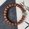 Madeira Seis Caminhos Material Antigo Pulseira DIY para Homens e Mulheres, Madeira Subjugadora de Dragão Jade Hetian Contas de Buda, Pulseira de Mão, Contas de Oração, Atacado