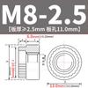304 aço inoxidável rebite porca galvanizada flanging kuckled step nut round Z/ZS-M3M4M5M6M8M10