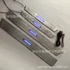 Comércio exterior adequado para pedal de boas-vindas LED de aço inoxidável para Mazda 8, soleira de porta com luz para Mazda 8, placa grande