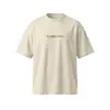Camiseta de Manga Curta Blackeden com Letras Refletivas, Tendência Nacional Original, Estampa Graffiti Americano para Homens e Mulheres, Tops de Casal, Verão
