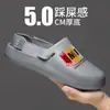 Zuecos Birkenstock para Hombre Ropa Exterior de Primavera Suela Gruesa Antideslizante Sandalias de Playa Oficina Zapatos de Casa Perezosos