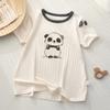 Ropa para Niños Chengbao Falda para Niños Moda de Verano para Niñas Vestido Dulce con Estampado de Manga Corta Lindo para Bebés