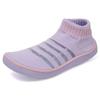 Zapatos de Mujer, Calcetines Casuales de Verano, Zapatos para Niños, Zapatos Deportivos de Malla Elástica Transpirable Slip-On Perezosos para Correr, Zapatos Deportivos de Malla Fly-Knit