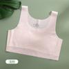 Ropa interior para niñas con espalda descubierta y sin rastro, ideal para estudiantes de secundaria, con protección contra golpes y sujetador sin aros.