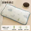 Almohada Refrescante de Verano para Niños de 6 Años en Adelante, Almohada Especial de Trigo Sarraceno y Seda Helada para Jardín de Infancia, Colchoneta Refrescante de Verano Transpirable para Bebés