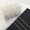 Cadena de cuentas de bolas de material de bricolaje, producto de retención de color de cobre, collar, pulsera, horquilla, accesorios de borlas para ropa, joyería Yiwu al por mayor