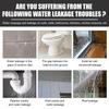 Pegamento Transparente Impermeable Jaysuing Baño Cocina Tubería Masilla Multifuncional Antifugas Recubrimiento de Pared Impermeable